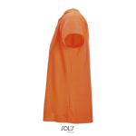 Polyester gezeefdrukte sport t-shirt met logo SOL'S Sprint 130 g/m2 zij aanzicht