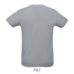 Polyester gezeefdrukte sport t-shirt met logo SOL'S Sprint 130 g/m2 achter aanzicht