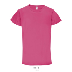 Polyester gezeefdrukte sport t-shirt met logo SOL'S Sprint 130 g/m2 tiende weergave