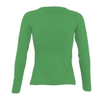 Katoenen T-shirts met lange mouwen voor dames, 150 g/m2 SOL'S Majestic kleur groen achter aanzicht