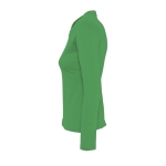 Katoenen T-shirts met lange mouwen voor dames, 150 g/m2 SOL'S Majestic kleur groen zij aanzicht