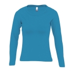 Katoenen T-shirts met lange mouwen voor dames, 150 g/m2 SOL'S Majestic