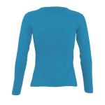 Katoenen T-shirts met lange mouwen voor dames, 150 g/m2 SOL'S Majestic achter aanzicht