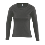 Katoenen T-shirts met lange mouwen voor dames, 150 g/m2 SOL'S Majestic achtste weergave