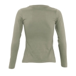 Katoenen T-shirts met lange mouwen voor dames, 150 g/m2 SOL'S Majestic achter aanzicht