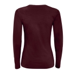 Katoenen T-shirts met lange mouwen voor dames, 150 g/m2 SOL'S Majestic achter aanzicht