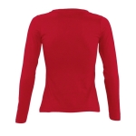 Katoenen T-shirts met lange mouwen voor dames, 150 g/m2 SOL'S Majestic achter aanzicht