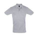 100% katoenen bedrijfspolo met twee knopen 180 g/m2 SOL'S Perfect kleur gemarmerd grijs