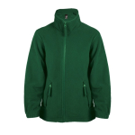 Polarfleece jas voor kinderen van polyester 300 g/m2 SOL'S North kleur bosgroen tiende weergave