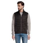 Nylon en polyester bodywarmer bedrukken SOL'S Wave 180 g/m2 kleur zwart