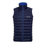 Nylon en polyester bodywarmer bedrukken SOL'S Wave 180 g/m2 kleur donkerblauw weergave met bedrukking