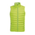 Nylon en polyester bodywarmer bedrukken SOL'S Wave 180 g/m2 kleur neon groen