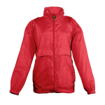 Waterdichte, winddichte kinderjassen bedrukken 210 g/m2 SOL'S Surf kleur rood vijfde weergave