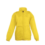 Waterdichte, winddichte kinderjassen bedrukken 210 g/m2 SOL'S Surf kleur goud achter aanzicht
