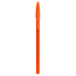 Goedkope bedrukte bic pen blauwe inkt BIC® Style Colors kleur oranje