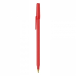 Goedkope pennen met blauwe inkt BIC® Round Stic® Colors kleur rood