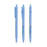 Duurzame pennen met blauwe inkt BIC® Clic Stic kleur blauw bekijken met bedrukking