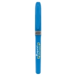 BIC® bedrukte markeerstiften in diverse kleuren Brite Liner® Grip kleur blauw