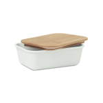 Lunchbox met bamboe deksel bedrukken met logo 1L Mix Bamboo