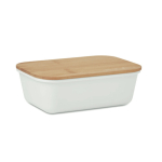 Lunchbox met bamboe deksel bedrukken met logo 1L Mix Bamboo