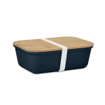 Lunchbox met bamboe deksel bedrukken met logo 1L Mix Bamboo