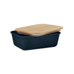 Lunchbox met bamboe deksel bedrukken met logo 1L Mix Bamboo