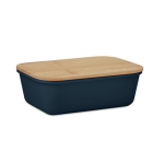 Lunchbox met bamboe deksel bedrukken met logo 1L Mix Bamboo