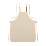 Schort laten bedrukken van biologisch katoen 340 g/m2 Organic Cotton kleur beige vijfde weergave