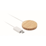 Draadloze magnetische bamboe opladers Magnet kleur hout tweede weergave