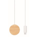 Draadloze magnetische bamboe opladers Magnet kleur hout vierde weergave