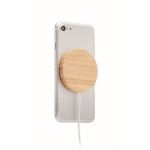 Draadloze magnetische bamboe opladers Magnet kleur hout vijfde weergave