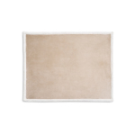 Fleecedekens bedrukken 225 g/m2 Sankt Moritz kleur beige