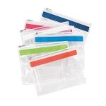Praktische plastic reistas met ritssluiting Zipper