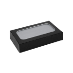 Draadloze oplader en powerbank van 4.000 mAh Powercard Chargepad kleur zilver in doosje