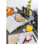 Bamboe laptop- en tabletstandaard in individuele tas Bamboo kleur hout sfeer weergave 2