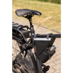 Gepersonaliseerde reflecterende fietstas voor reclame kleur zwart sfeer weergave 2
