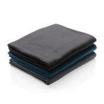 Dunne fleecedeken laten bedrukken met draagtas 160 g/m2 Polar Soft kleur zwart algemene weergave