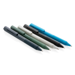 Bedrukte pennen met blauwe inkt Solid Minimalist kleur marineblauw algemene weergave