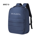 Gerecycleerde antidiefstalrugzakken met trolley-accessoire Minimal negende weergave