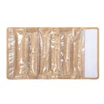 Promotionele kurken flessenkoeler met klittenbandsluiting Cork kleur naturel vierde weergave