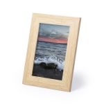 Rechthoekige houten fotolijst met logo 10x15cm Wood kleur hout vijfde weergave