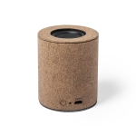 Compacte eco kurk speaker met bluetooth Natural Cork kleur naturel tweede weergave