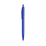 Budget pennen met glanzende afwerking bedrukken Monocolor kleur blauw  negende weergave