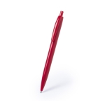 Budget pennen met glanzende afwerking bedrukken Monocolor kleur rood tweede weergave