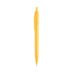 Budget pennen met glanzende afwerking bedrukken Monocolor kleur geel  negende weergave