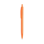 Budget pennen met glanzende afwerking bedrukken Monocolor kleur oranje  negende weergave