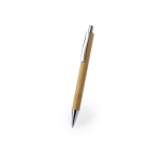 Bamboe pennen met metale clip en blauwe inkt Bamboo Nature kleur naturel eerste weergave