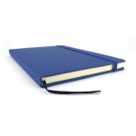Goedkope notitieboekjes bedrukken met logo A5 notities kleur blauw derde weergave