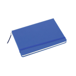 Goedkope notitieboekjes bedrukken met logo A5 notities kleur blauw vierde weergave
