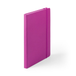 Goedkope notitieboekjes bedrukken met logo A5 notities kleur fuchsia  negende weergave
